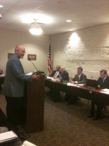 At the Board in INDY