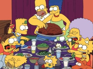 simpsons thanksgiving